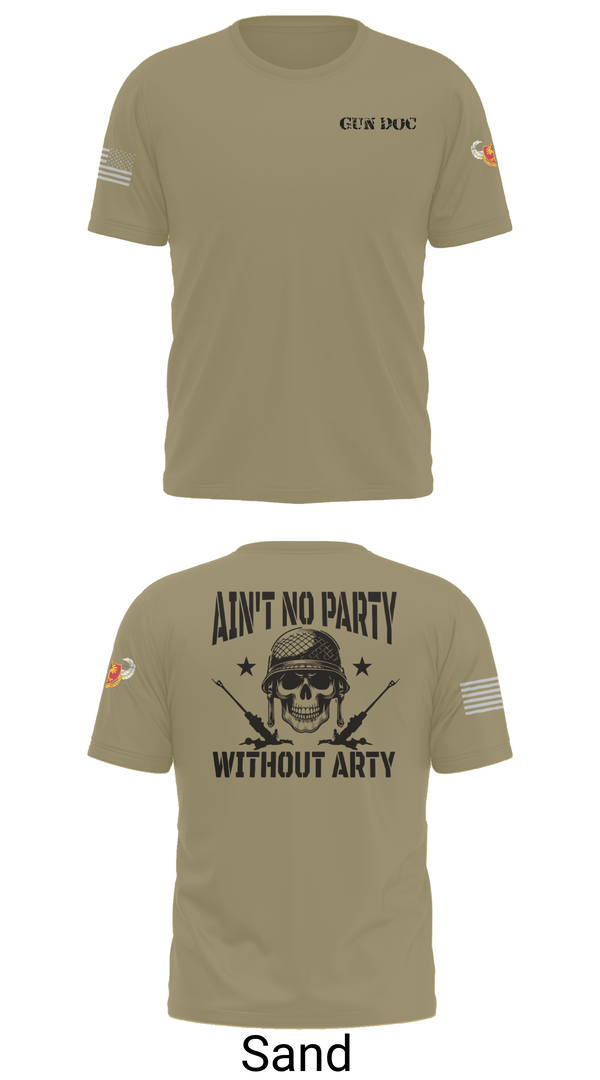 Old School Cotton Feel Shirt, 1-320th FA, Fox Battery, , Teamtime, Team time, sublimation, custom sports apparel, team uniforms, spirit wear, spiritwear, sports uniforms, custom shirts, team store, custom team store, fundraiser sports, apparel fundraiser