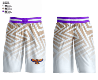 Mens Basketball Shorts, Hawks, Men's Basketball, Teamtime, Team time, sublimation, custom sports apparel, team uniforms, spirit wear, spiritwear, sports uniforms, custom shirts, team store, custom team store, fundraiser sports, apparel fundraiser
