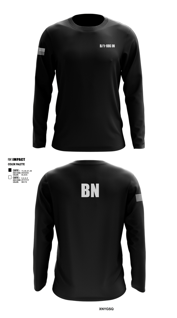 Long Sleeve Performance Shirt, B/1-186 IN, National Guard, Teamtime, Team time, sublimation, custom sports apparel, team uniforms, spirit wear, spiritwear, sports uniforms, custom shirts, team store, custom team store, fundraiser sports, apparel fundraiser