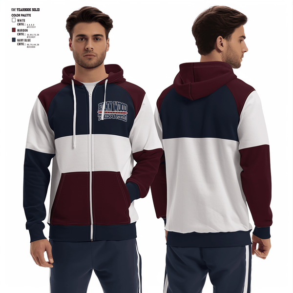 Zip Hoodie, PENN WOOD Highschool, Track & Field, Teamtime, Team time, sublimation, custom sports apparel, team uniforms, spirit wear, spiritwear, sports uniforms, custom shirts, team store, custom team store, fundraiser sports, apparel fundraiser