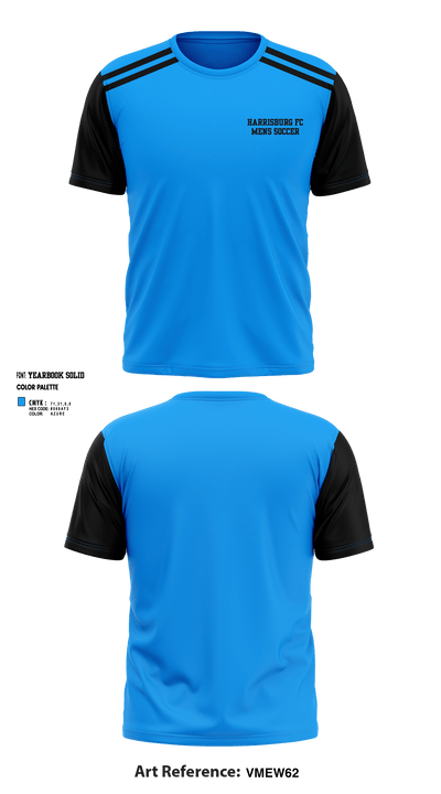 Harrisburg fc 94011538 Short Sleeve Performance Shirt - 1