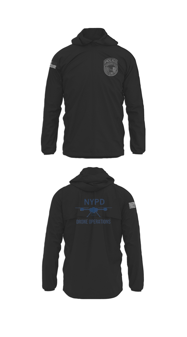Windbreaker, NYPD TARU, Police, Teamtime, Team time, sublimation, custom sports apparel, team uniforms, spirit wear, spiritwear, sports uniforms, custom shirts, team store, custom team store, fundraiser sports, apparel fundraiser