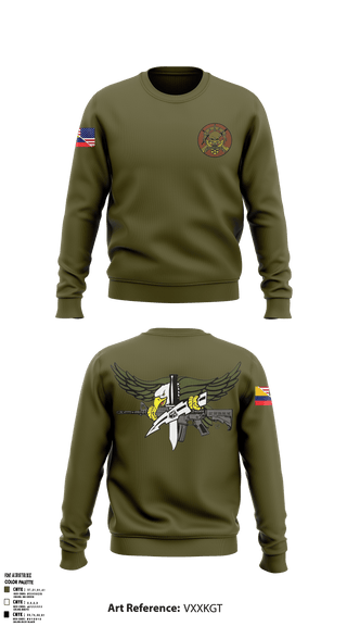 Crew Neck Sweatshirt, 502d SFS S30C, Air Force, Teamtime, Team time, sublimation, custom sports apparel, team uniforms, spirit wear, spiritwear, sports uniforms, custom shirts, team store, custom team store, fundraiser sports, apparel fundraiser