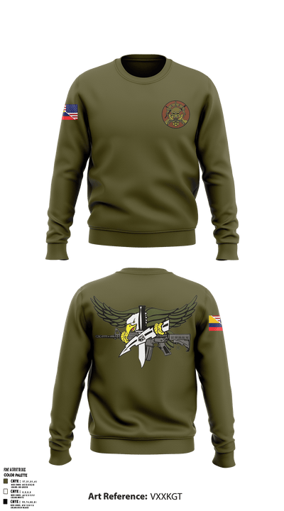 Operadores502d SFS Cobra Flight502d SFS S30C 62155969 Crew Neck Sweatshirt - 2