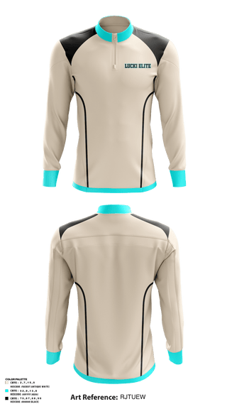 Quarter Zip Jacket, Lucki Elite, Men's Basketball, Teamtime, Team time, sublimation, custom sports apparel, team uniforms, spirit wear, spiritwear, sports uniforms, custom shirts, team store, custom team store, fundraiser sports, apparel fundraiser