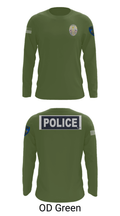 Miami Police Department 88232990 Long Sleeve Performance Shirt - 44