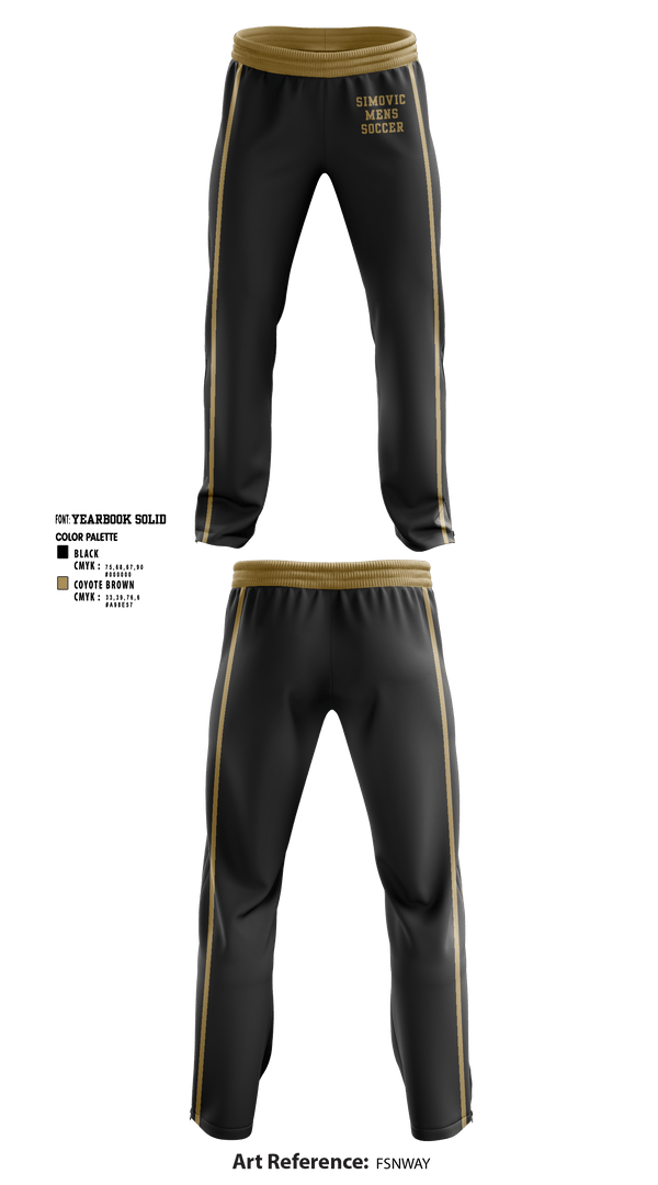 Sweatpants, Simovic, Men's Soccer, Teamtime, Team time, sublimation, custom sports apparel, team uniforms, spirit wear, spiritwear, sports uniforms, custom shirts, team store, custom team store, fundraiser sports, apparel fundraiser