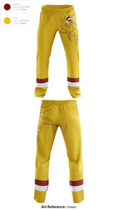 Mission Valley Senior High School Volleyball 58304550 Sweatpants - 2