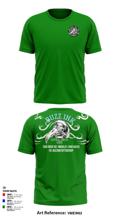 Benedictine Wrestling 76279848 Short Sleeve Performance Shirt - 8