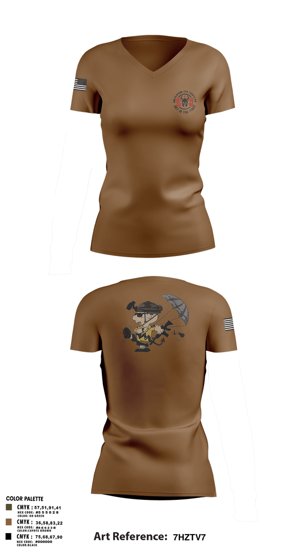 Women's Short Sleeve Performance Polo, 3rd Platoon, CCo, 1-508th PIR, , Teamtime, Team time, sublimation, custom sports apparel, team uniforms, spirit wear, spiritwear, sports uniforms, custom shirts, team store, custom team store, fundraiser sports, apparel fundraiser