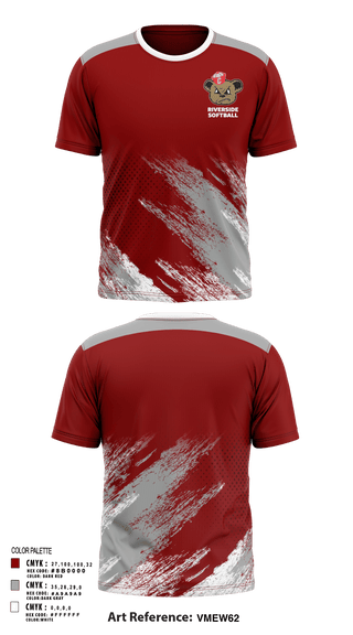 Short Sleeve Performance Shirt, Riverside, Softball, Teamtime, Team time, sublimation, custom sports apparel, team uniforms, spirit wear, spiritwear, sports uniforms, custom shirts, team store, custom team store, fundraiser sports, apparel fundraiser