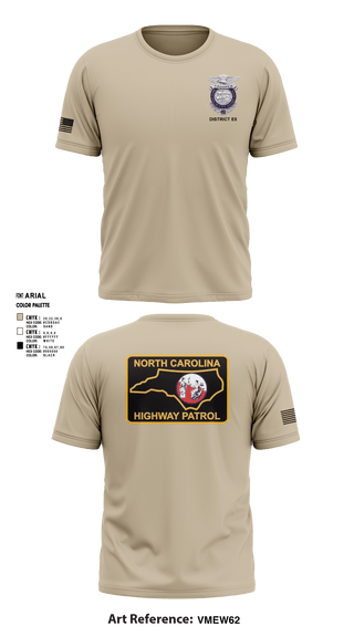 Short Sleeve Performance Shirt, District E5, Police, Teamtime, Team time, sublimation, custom sports apparel, team uniforms, spirit wear, spiritwear, sports uniforms, custom shirts, team store, custom team store, fundraiser sports, apparel fundraiser