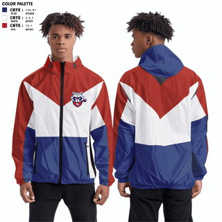 Windbreaker, Oak Hill High School, Spirit Store, Teamtime, Team time, sublimation, custom sports apparel, team uniforms, spirit wear, spiritwear, sports uniforms, custom shirts, team store, custom team store, fundraiser sports, apparel fundraiser