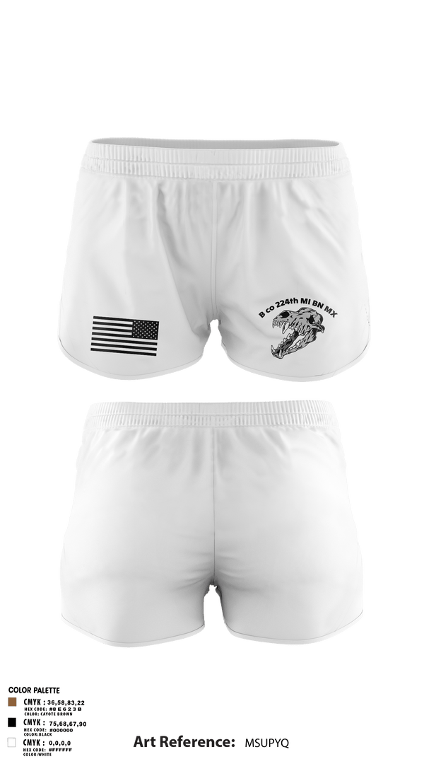 Ranger Panties, B co 224th MI BN MX, Army, Teamtime, Team time, sublimation, custom sports apparel, team uniforms, spirit wear, spiritwear, sports uniforms, custom shirts, team store, custom team store, fundraiser sports, apparel fundraiser