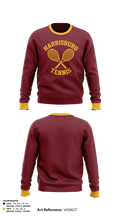Harrisburg High School Tennis 10971778 Crew Neck Sweatshirt - 1