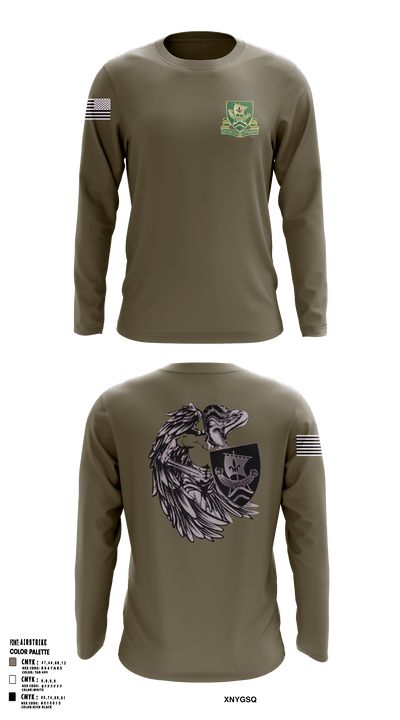 709th MP BN HHD709th MP BN HHD 88974752 Long Sleeve Performance Shirt - 1