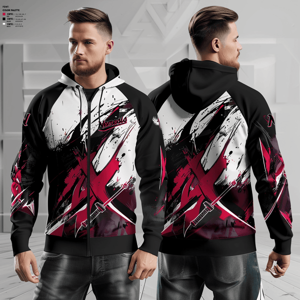 Zip Hoodie, NEMESISOCS 117th RTI, Softball, Teamtime, Team time, sublimation, custom sports apparel, team uniforms, spirit wear, spiritwear, sports uniforms, custom shirts, team store, custom team store, fundraiser sports, apparel fundraiser