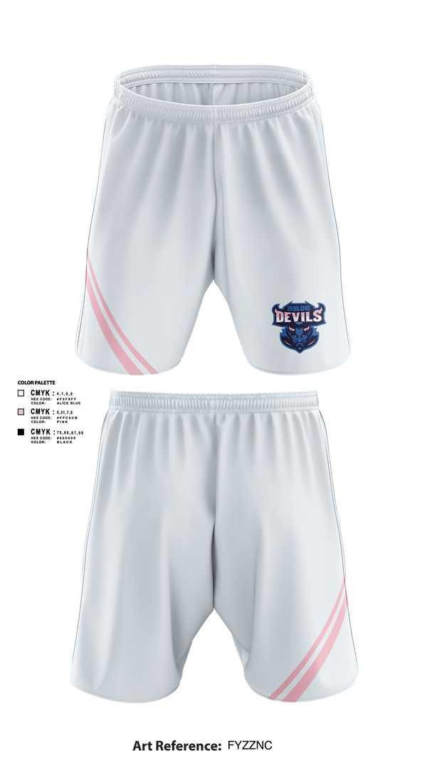Athletic Shorts With Pockets, Blue devils, Football, Teamtime, Team time, sublimation, custom sports apparel, team uniforms, spirit wear, spiritwear, sports uniforms, custom shirts, team store, custom team store, fundraiser sports, apparel fundraiser