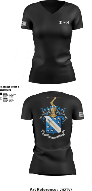 Women's Short Sleeve Vneck Shirt, Phi Delta Theta, Army, Teamtime, Team time, sublimation, custom sports apparel, team uniforms, spirit wear, spiritwear, sports uniforms, custom shirts, team store, custom team store, fundraiser sports, apparel fundraiser
