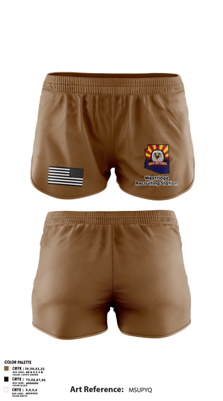 Ranger Panties, Westridge Recruiting Station, Army, Teamtime, Team time, sublimation, custom sports apparel, team uniforms, spirit wear, spiritwear, sports uniforms, custom shirts, team store, custom team store, fundraiser sports, apparel fundraiser