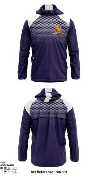 Windbreaker, Mcp Lloyd Track and Field, Track & Field, Teamtime, Team time, sublimation, custom sports apparel, team uniforms, spirit wear, spiritwear, sports uniforms, custom shirts, team store, custom team store, fundraiser sports, apparel fundraiser