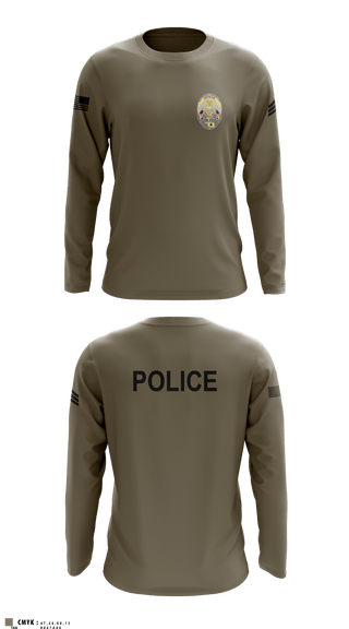 Long Sleeve Performance Shirt, Miami Police Department, Police, Teamtime, Team time, sublimation, custom sports apparel, team uniforms, spirit wear, spiritwear, sports uniforms, custom shirts, team store, custom team store, fundraiser sports, apparel fundraiser