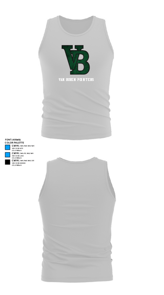 Tank Top, Van Buren Pointers, Football, Teamtime, Team time, sublimation, custom sports apparel, team uniforms, spirit wear, spiritwear, sports uniforms, custom shirts, team store, custom team store, fundraiser sports, apparel fundraiser
