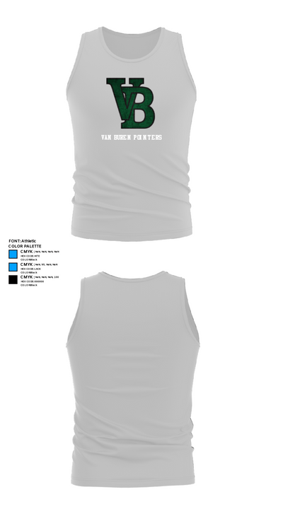 Van Buren Pointers 4133501 Tank Top - 13