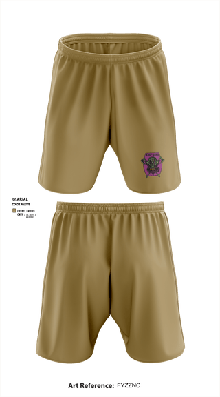 Athletic Shorts With Pockets, HHC 3-10 GSAB, Army, Teamtime, Team time, sublimation, custom sports apparel, team uniforms, spirit wear, spiritwear, sports uniforms, custom shirts, team store, custom team store, fundraiser sports, apparel fundraiser