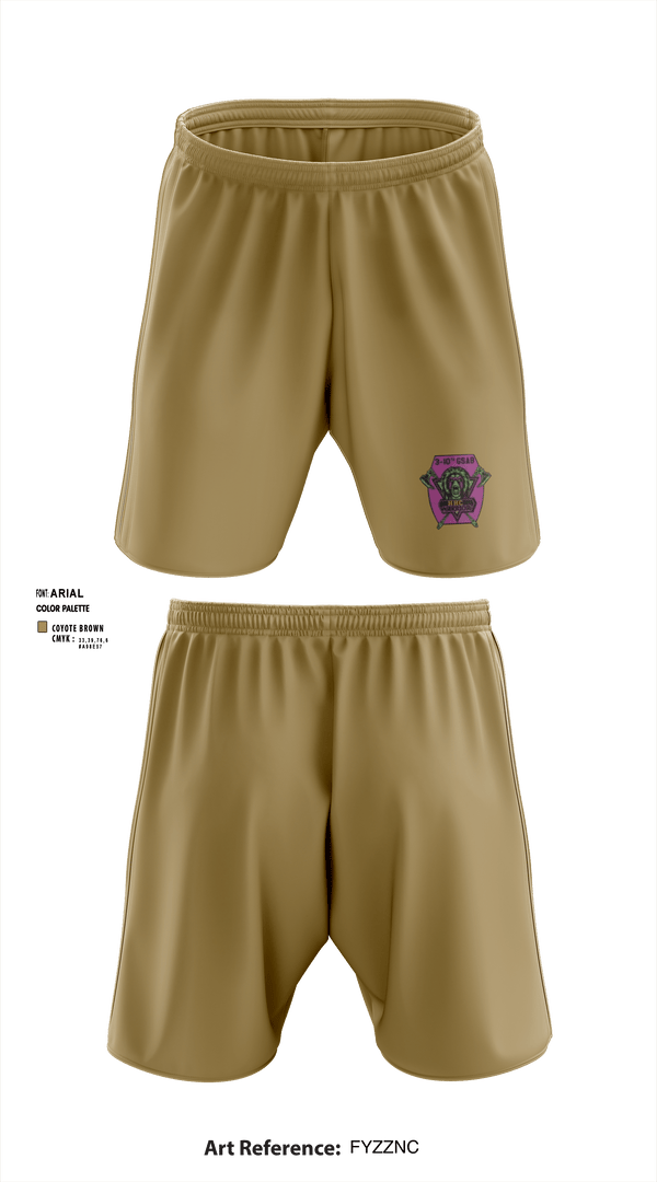 Athletic Shorts With Pockets, HHC 3-10 GSAB, Army, Teamtime, Team time, sublimation, custom sports apparel, team uniforms, spirit wear, spiritwear, sports uniforms, custom shirts, team store, custom team store, fundraiser sports, apparel fundraiser
