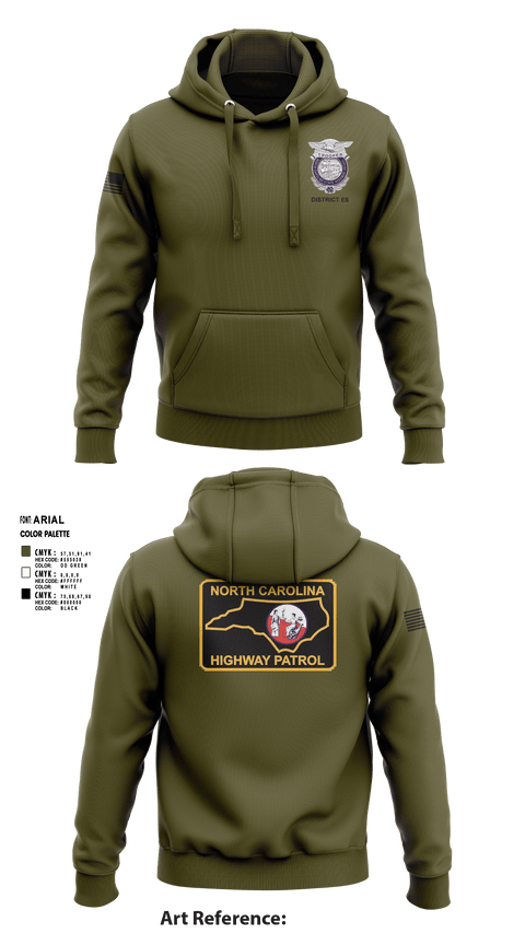 Hoodie, District E5, Police, Teamtime, Team time, sublimation, custom sports apparel, team uniforms, spirit wear, spiritwear, sports uniforms, custom shirts, team store, custom team store, fundraiser sports, apparel fundraiser
