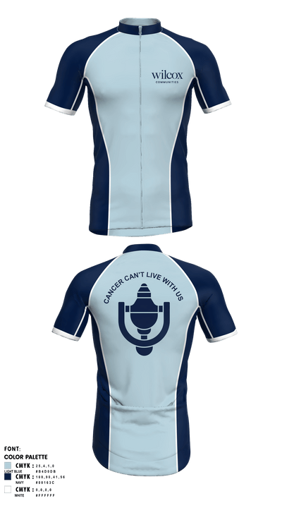 Wilcox Communities Pelotonia 69272562 Cycling Jersey - 18