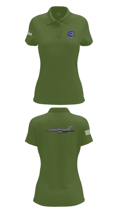 VAQ-139 Cougars 17202131 Women's Short Sleeve Performance Polo  - 52