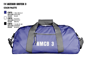 Duffle Bag, NMCB 3, Navy, Teamtime, Team time, sublimation, custom sports apparel, team uniforms, spirit wear, spiritwear, sports uniforms, custom shirts, team store, custom team store, fundraiser sports, apparel fundraiser