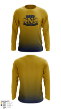 Navy Youth Hockey 69647370 Long Sleeve Performance Shirt - 4