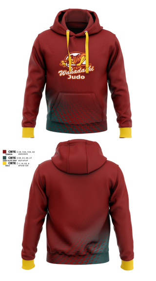 Hoodie, Wahadachi Judo, , Teamtime, Team time, sublimation, custom sports apparel, team uniforms, spirit wear, spiritwear, sports uniforms, custom shirts, team store, custom team store, fundraiser sports, apparel fundraiser