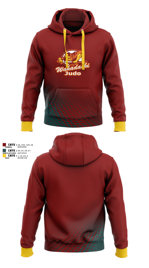 Hoodie, Wahadachi Judo, , Teamtime, Team time, sublimation, custom sports apparel, team uniforms, spirit wear, spiritwear, sports uniforms, custom shirts, team store, custom team store, fundraiser sports, apparel fundraiser