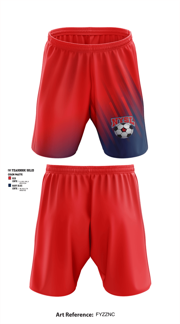 Mens Soccer Shorts, Niles Recreational League NYSL, Men's Soccer, Teamtime, Team time, sublimation, custom sports apparel, team uniforms, spirit wear, spiritwear, sports uniforms, custom shirts, team store, custom team store, fundraiser sports, apparel fundraiser