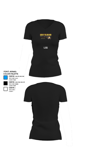 Women's Short Sleeve Vneck Shirt, Leg, , Teamtime, Team time, sublimation, custom sports apparel, team uniforms, spirit wear, spiritwear, sports uniforms, custom shirts, team store, custom team store, fundraiser sports, apparel fundraiser