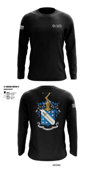 Long Sleeve Performance Shirt, Phi Delta Theta, Army, Teamtime, Team time, sublimation, custom sports apparel, team uniforms, spirit wear, spiritwear, sports uniforms, custom shirts, team store, custom team store, fundraiser sports, apparel fundraiser
