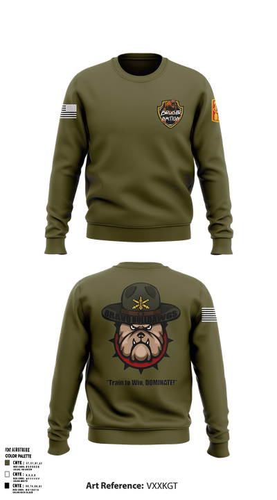 B/3-6 ADA BN 5884739 Crew Neck Sweatshirt - 1