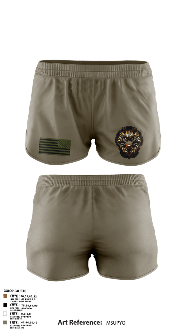 Ranger Panties, 501st BSBWolfpack, Army, Teamtime, Team time, sublimation, custom sports apparel, team uniforms, spirit wear, spiritwear, sports uniforms, custom shirts, team store, custom team store, fundraiser sports, apparel fundraiser