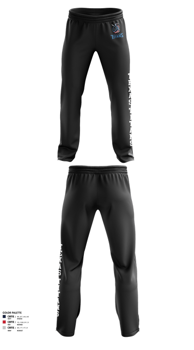 Texas Titans Youth Football 17189264 Sweatpants - 5