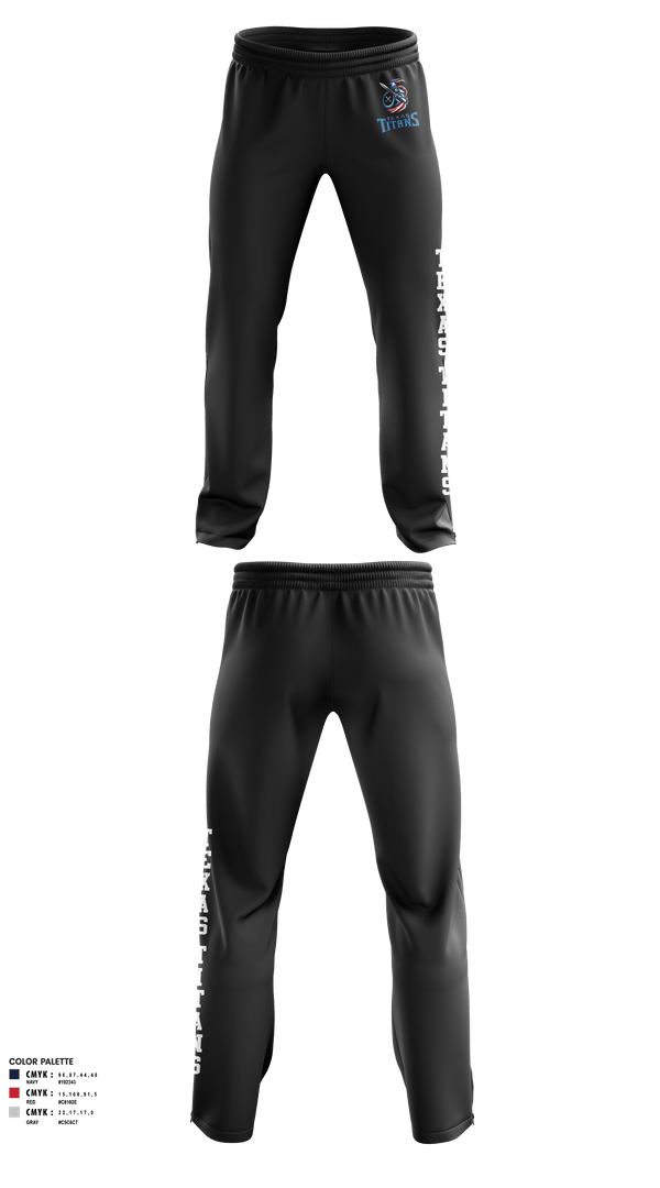 Sweatpants, Texas Titans Youth Football, Football, Teamtime, Team time, sublimation, custom sports apparel, team uniforms, spirit wear, spiritwear, sports uniforms, custom shirts, team store, custom team store, fundraiser sports, apparel fundraiser