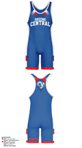 Greene Central Rams 3698079 Wrestling Singlet - 2