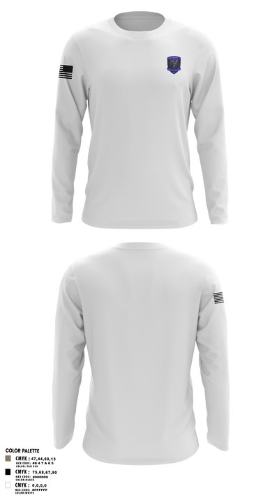 DISTRICT 1 SECTOR 3 60497467 Long Sleeve Performance Shirt 2