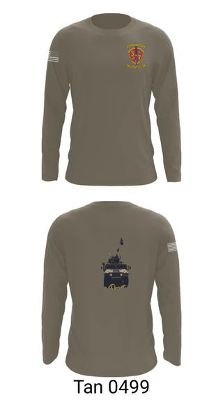 Long Sleeve Performance Shirt, 3/7 India Co. Wpns Plt, Marines, Teamtime, Team time, sublimation, custom sports apparel, team uniforms, spirit wear, spiritwear, sports uniforms, custom shirts, team store, custom team store, fundraiser sports, apparel fundraiser