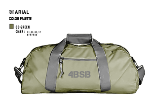 Duffle Bag, 4bsb, Army, Teamtime, Team time, sublimation, custom sports apparel, team uniforms, spirit wear, spiritwear, sports uniforms, custom shirts, team store, custom team store, fundraiser sports, apparel fundraiser