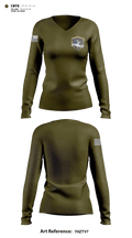 Strong Tactics 81900345 Women's Long Sleeve V-neck Shirt - 1