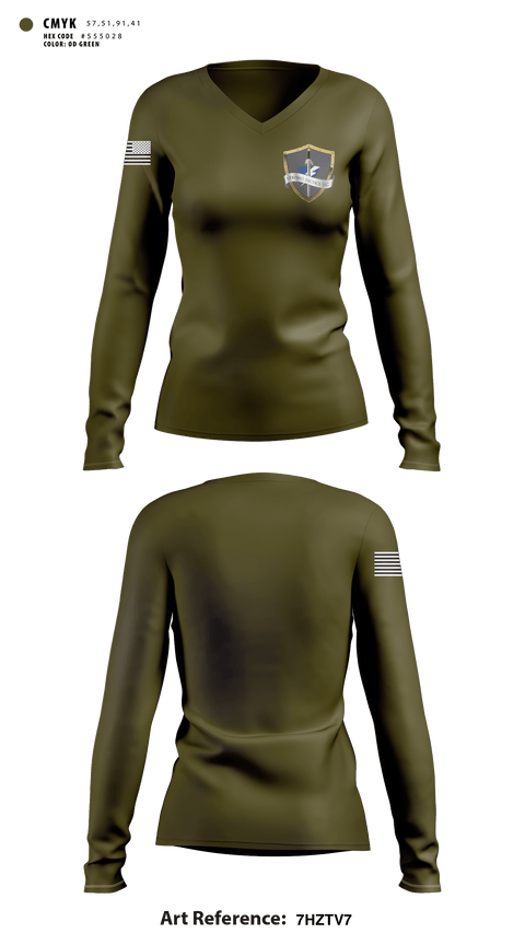 Women's Long Sleeve Vneck Shirt, Strong Tactics, Police, Teamtime, Team time, sublimation, custom sports apparel, team uniforms, spirit wear, spiritwear, sports uniforms, custom shirts, team store, custom team store, fundraiser sports, apparel fundraiser